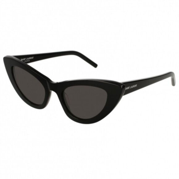 NEW SAINT LAURENT SUNLASSES, BLACK CAT EYE WOMEN EYEWEAR SAINT LAURENT - Picture 1 of 4